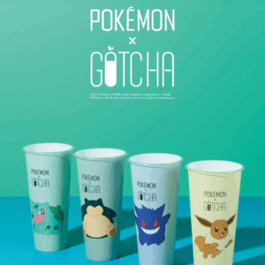 Pokemon Gotcha Rosa Gotcha X Pokémon Collaboration - Gotcha Fresh Tea Australia