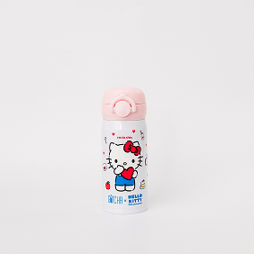 Hello Kitty 50th Anniversary Stainless Steel Tumbler Flip Cap Hello Kitty 320ml image