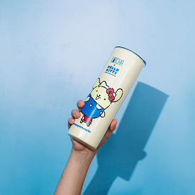 Hello Kitty 50th Anniversary Stainless Steel Tumbler Pompopurin 600ml image