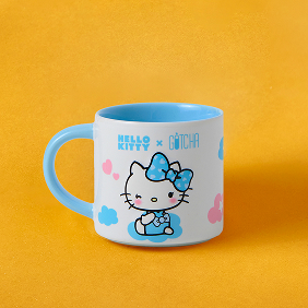 Hello Kitty Monochrome Mug 350ml image