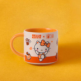 Hello Kitty Monochrome Mug 350ml image