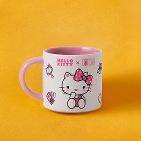 Hello Kitty Monochrome Mug 350ml image