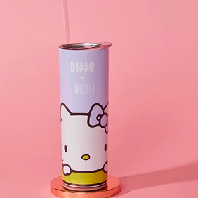 Hello Kitty Monochrome Stainless Steel Tumbler 700ml image