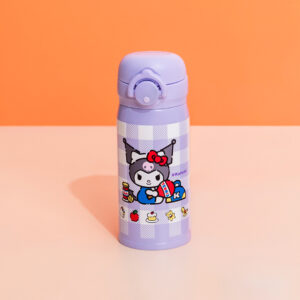 Hello Kitty 50th Anniversary Stainless Steel Tumbler Flip Cap Kuromi 320ml