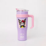 Hello_Kitty_50th_Anniversary_Stainless_Steel_Tumbler_Kuromi_1.2L_front