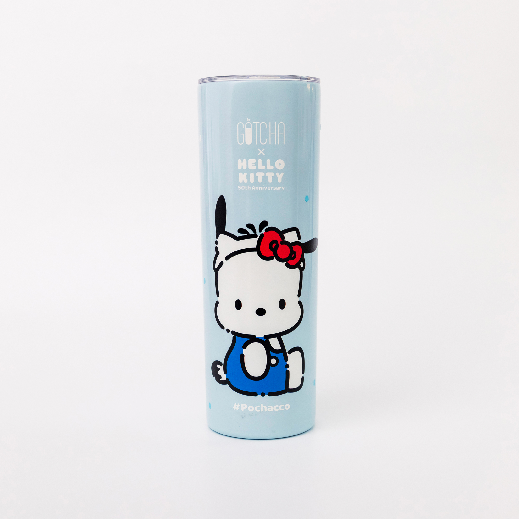 Hello Kitty 50th Anniversary Stainless Steel Tumbler Pochacco 600ml image