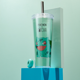 Pokémon Double Layer Cup Bulbasaur 600ml image