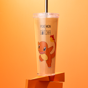 Pokémon Double Layer Cup Charmander 600ml image