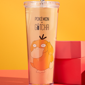 Pokémon Double Layer Cup Psyduck 600ml image