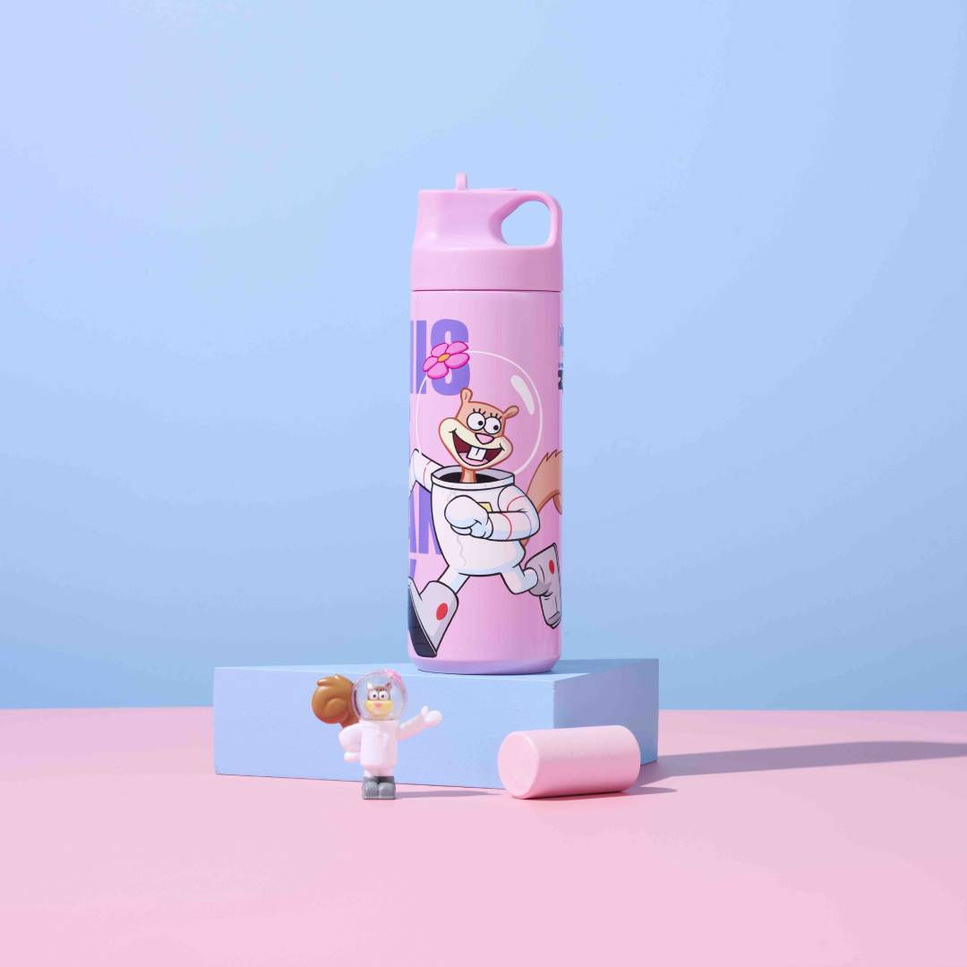S404 - 600ml Squidward Stainless Steel Tumbler