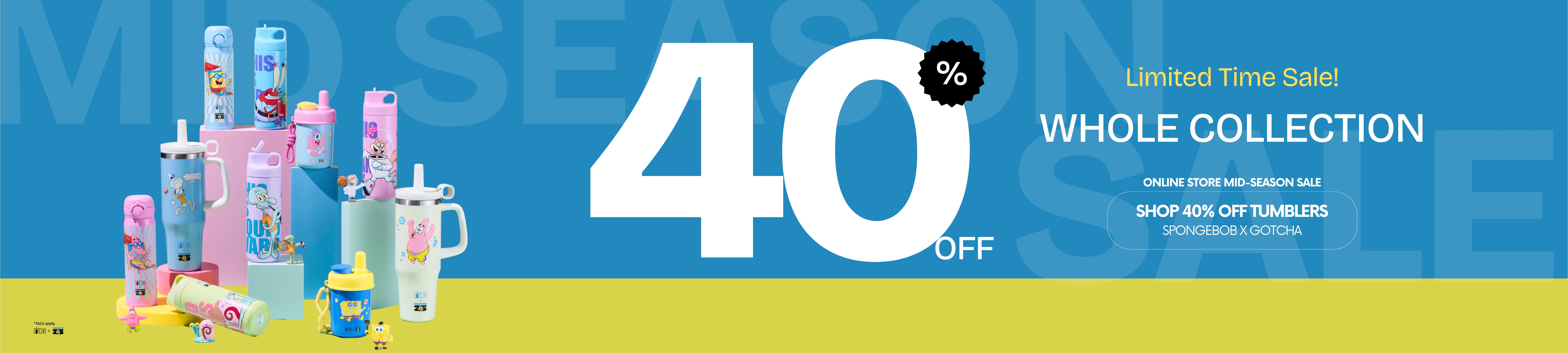 Gotcha x Spongebob-40off