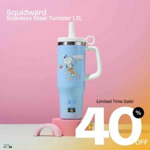 Squidward Stainless Steel Tumbler 1.2L