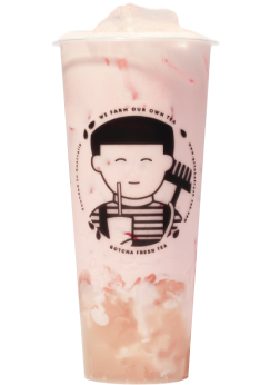 Strawberry Collagen Jasmine Milk Tea product image