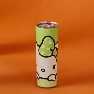 Hello Kitty Monochrome Stainless Steel Tumbler 700ml - Green